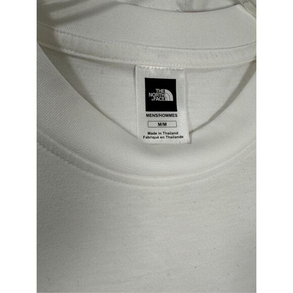 North Face men’s white vapor wick crewneck short sleeve t-shirt size M #18-1932 - Picture 2 of 7